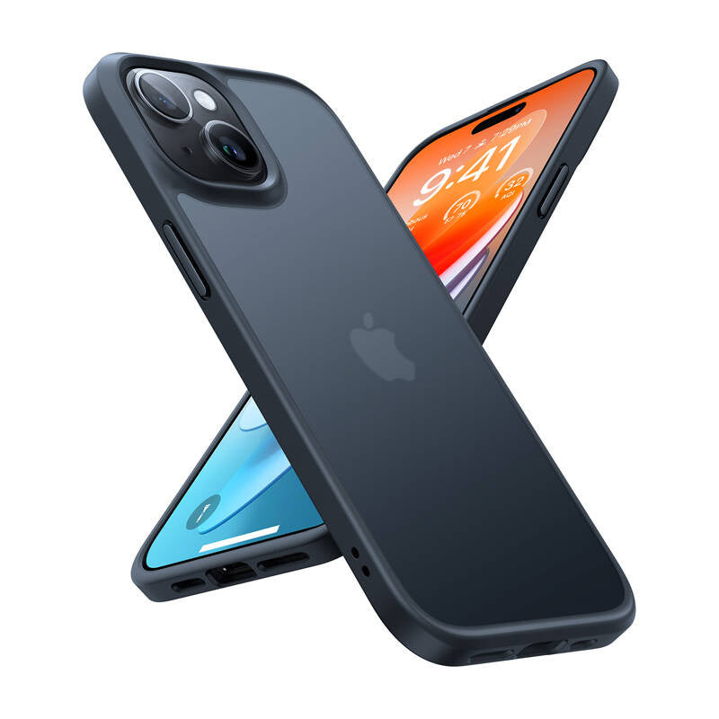 Torras Guardian-fodral til iPhone 15 (sort)