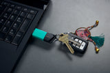 Kingston Technology DataTraveler 256 GB USB 3.2 Gen1 Exodia M (sort + turkis)