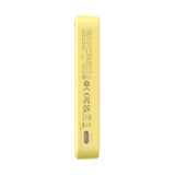 Powerbank Baseus MagPro Magnetic 5000mAh 20W, MagSafe (gul)