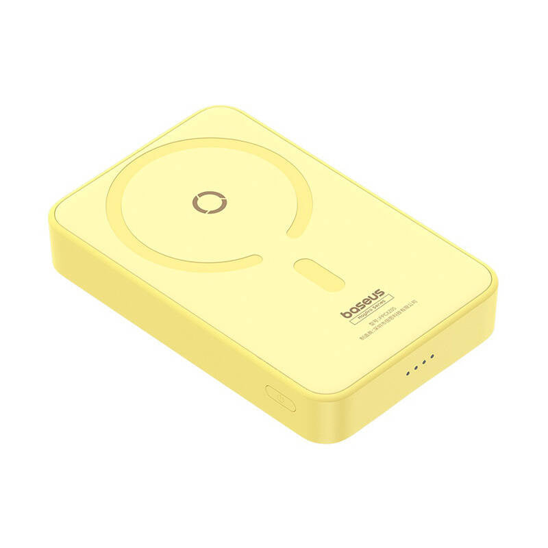 Powerbank Baseus MagPro Magnetic 5000mAh 20W, MagSafe (gul)