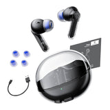 Høretelefoner Soundpeats Clear (sort)