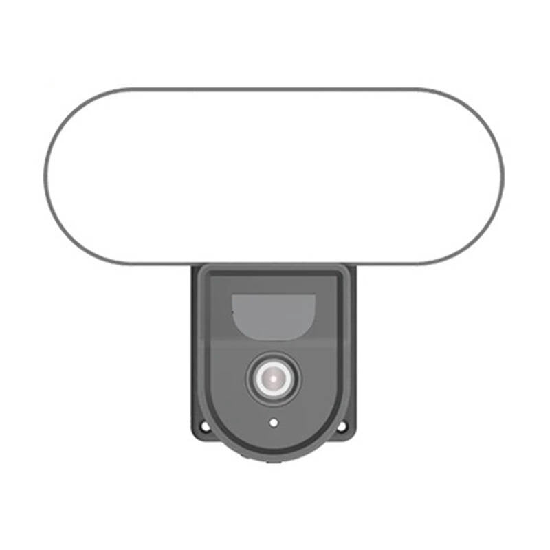 Smart udendørs WiFi-kamera med Gosund IPC3-floodlight, IP65 Tuya