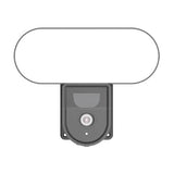 Smart udendørs WiFi-kamera med Gosund IPC3-floodlight, IP65 Tuya