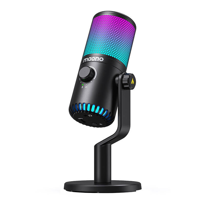 Spillemikrofon Maono DM30RGB (sort)