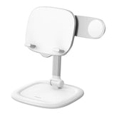 Tablet/telefonstativ Baseus Seashell serie hvid