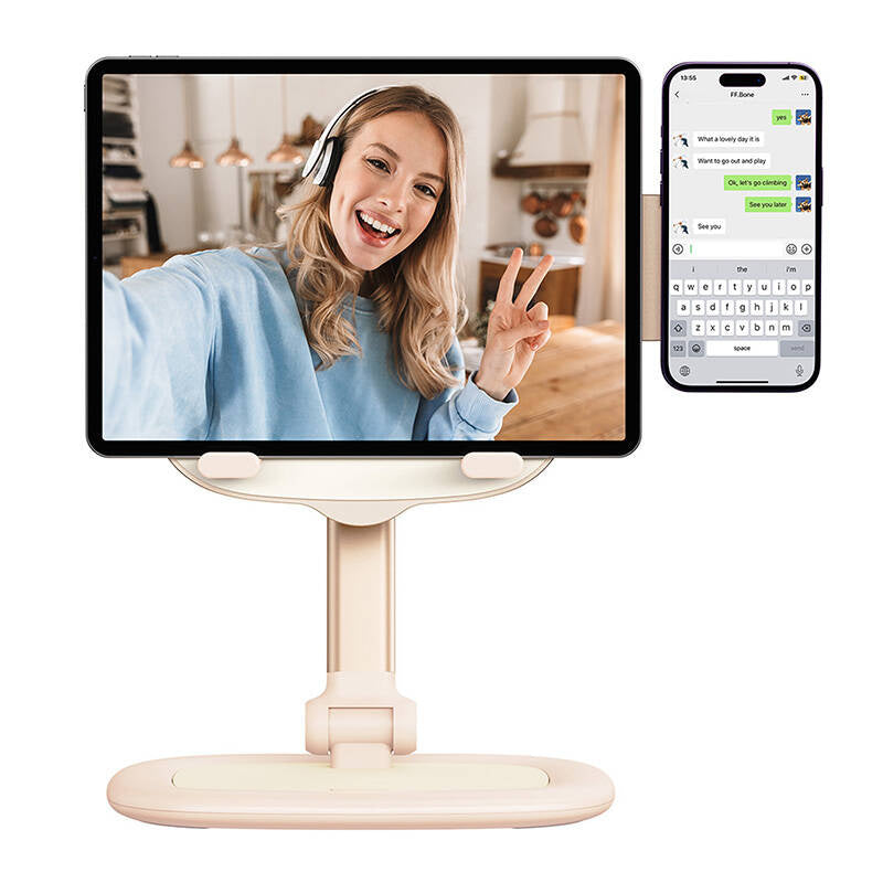 Tablet/telefonstativ Baseus Seashell serie Pink