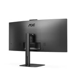 AOC V5 CU34V5CW computerskærm 86,4 cm (34") 3440 x 1440 pixel Wide Quad HD LED Sort