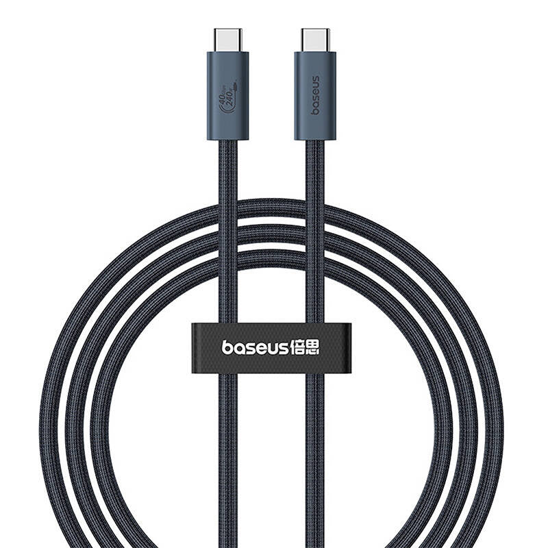 Hurtig opladning USB-C Baseus Flash 240W 1m (sort)