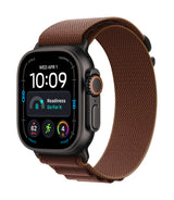 *Apple Watch Ultra 4 GPS + Cellular 49mm Black Titanium Case with Burgundy Alpine Loop - M