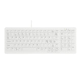 Contour Design Contour Active Key ClassicClean medicinsk tastatur med aftageligt cover, kompakt, kablet, hvid, PN C7000