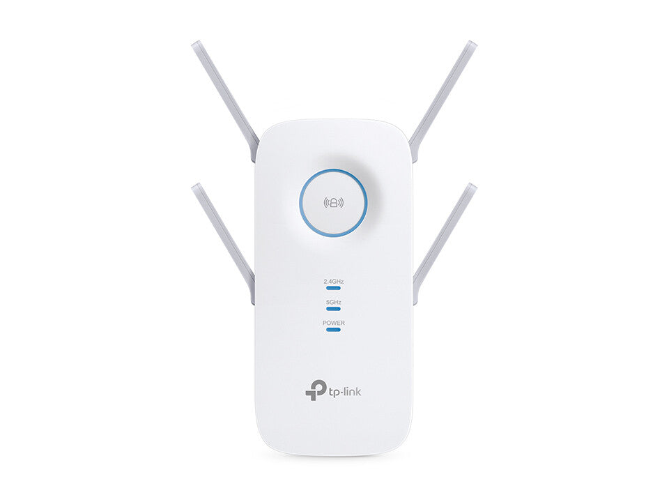 TP-Link RE650 netværk forlænger Netværkssender Hvid 10, 100, 1000 Mbit/s