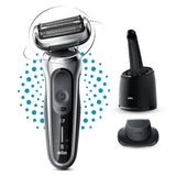 Braun Series 7 71-S7200cc Barbermaskine Sort Sølv