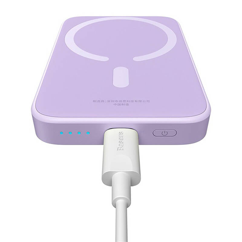 Powerbank mini Baseus 6000 mAh 20W (lila)