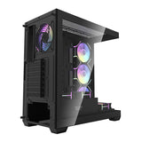 Darkflash DS900 computer case (sort) + 7 ARGB fans