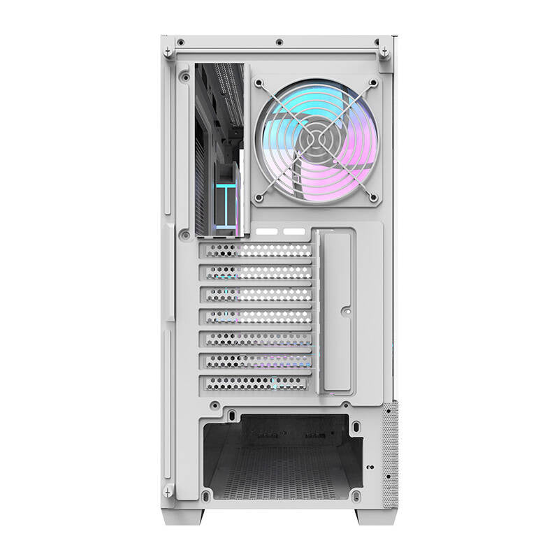 Darkflash DS900 AIR computer case (hvid) + 6 ARGB fans