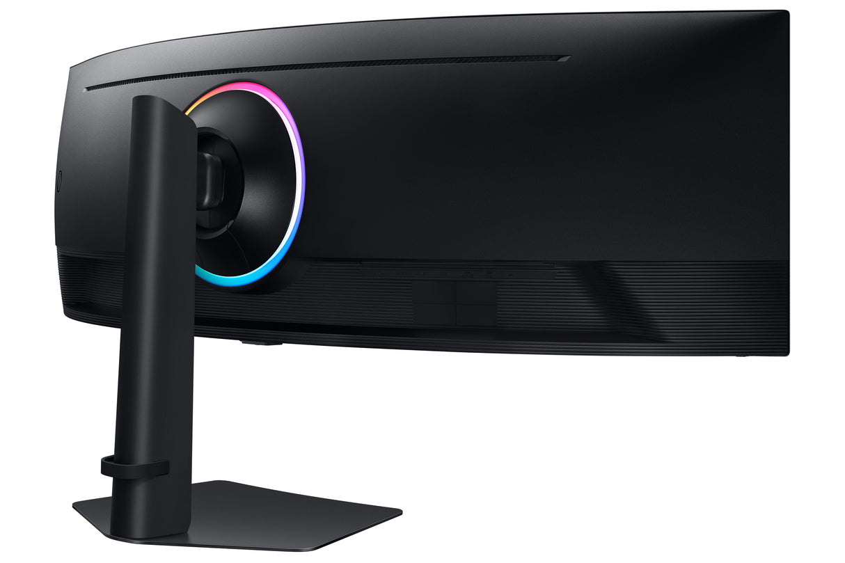 Samsung G95C computerskærm 124,5 cm (49") 5120 x 1440 pixel Dual QHD LED Sort
