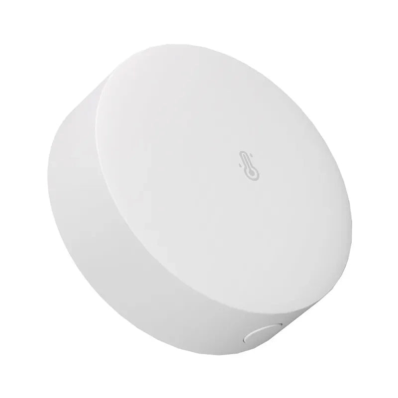 ZigBee Sonoff SNZB-02P smart temperatur- og fugtsensor (rund)