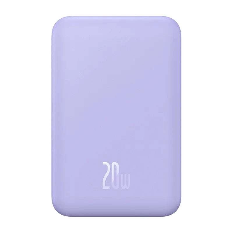 Magnetisk Mini Powerbank Baseus 5000mAh 20W (lila)