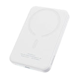 Magnetisk Mini Powerbank Baseus 5000mAh, USB-C 20W (hvid)