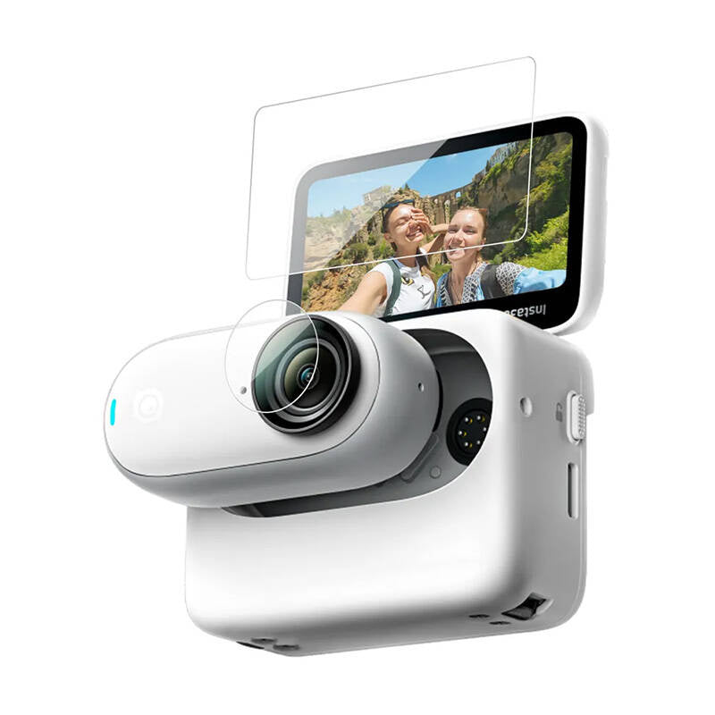 TELESIN hærdet glas til Insta360 GO 3-kameraet