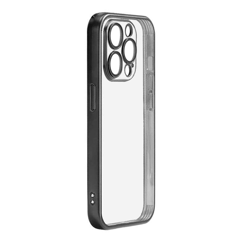 Beskyttende telefonfoder Joyroom JR-15Q4 til iPhone 15 Pro Max (mat sort)