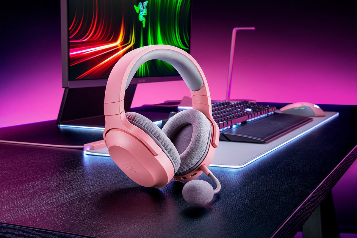 Razer Barracuda X Trådløs Kablet Høretelefoner Pink