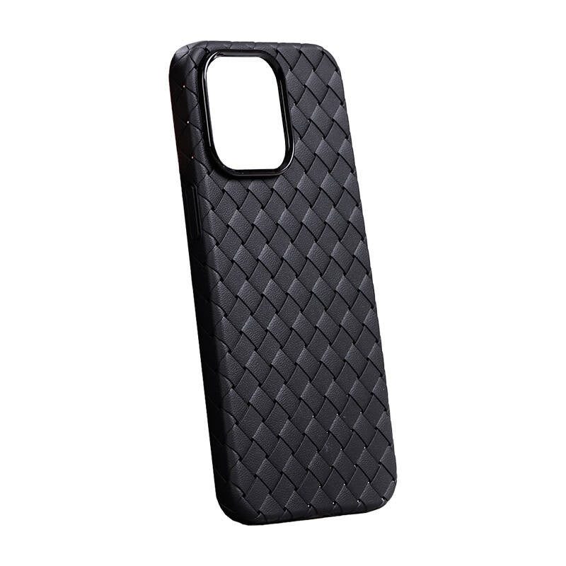 Beskyttende telefonfoder Joyroom JR-BP005 til iPhone 15 Pro (sort)