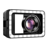Mobil objektiv APEXEL APL-HB100FL23 100mm makro med LED (sort)
