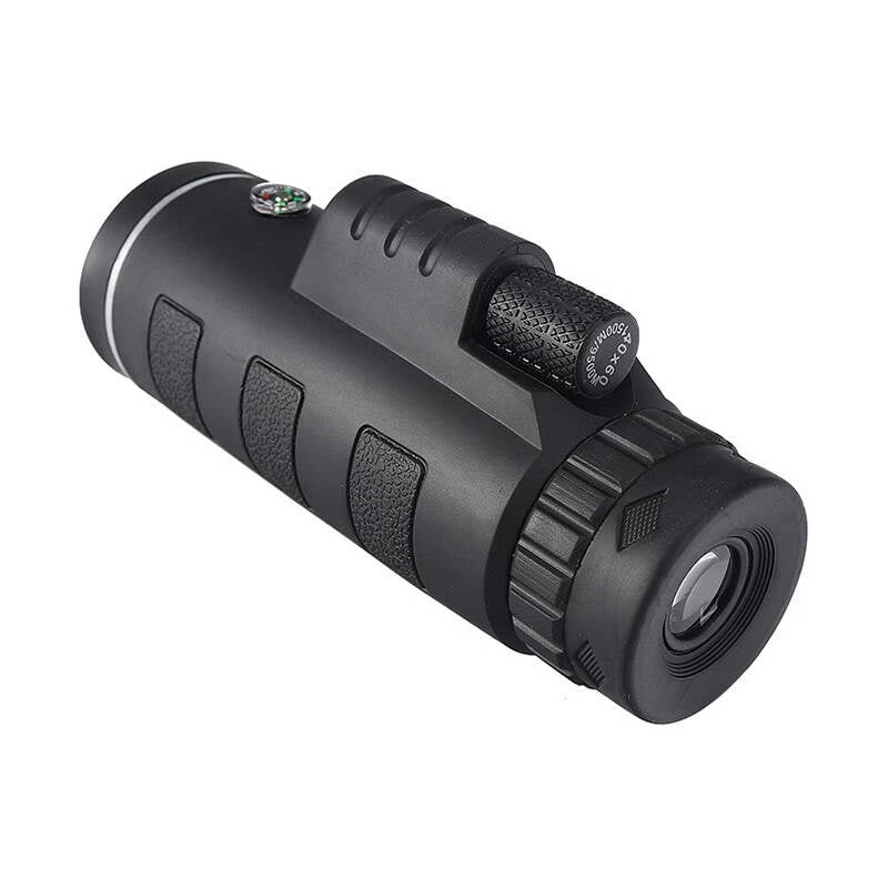 Stativ/mobile linser APEXEL APS-40x60 40x60 monocular med stativ (sort)