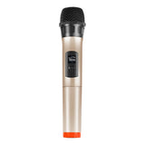 Trådløs dynamisk UHF-mikrofon PULUZ PU628J 3,5 mm (guld)
