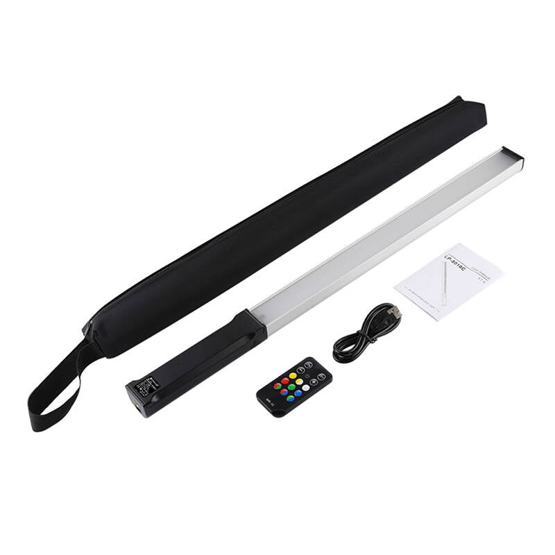 Farverige Photo LED Stick PULUZ med fjernbetjening (PU460B)