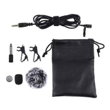 Mikrofon med klip PULUZ 3,5 mm Jack 6m