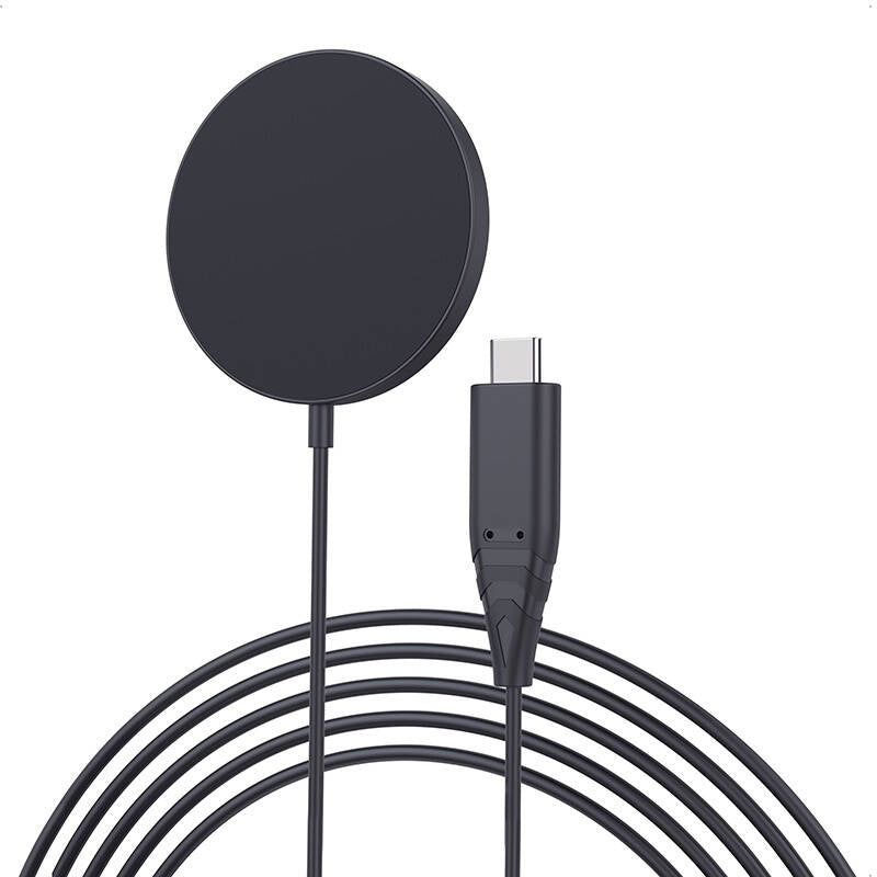 Trådløs oplader Choetech T518 15W (sort)