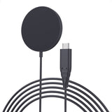 Trådløs oplader Choetech T518 15W (sort)