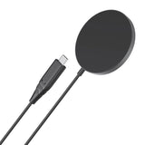 Trådløs oplader Choetech T518 15W (sort)