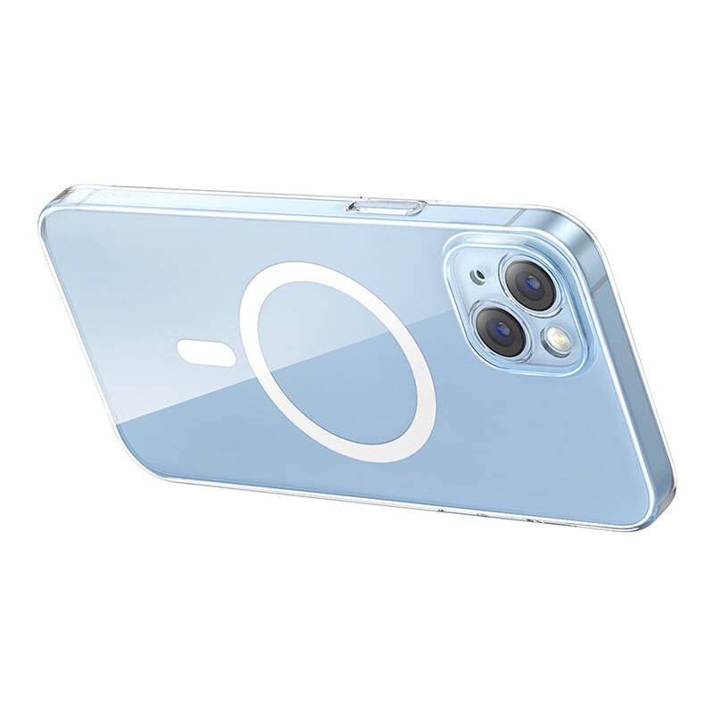 Baseus Crystal Series Magnetisk Case til iPhone 14 Plus + hærdet glas