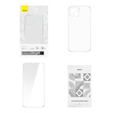 Baseus Crystal Series Magnetisk Case til iPhone 14 Plus + hærdet glas
