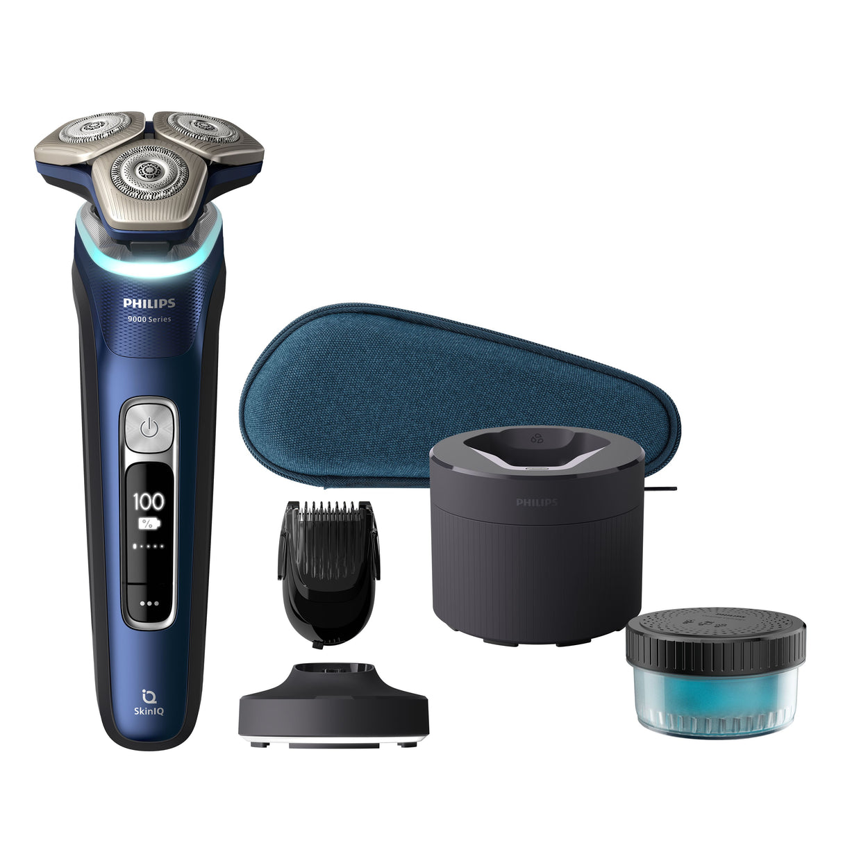 Philips SHAVER Series 9000 S9980/59 Elektrisk shaver til våd og tør barbering med SkinIQ