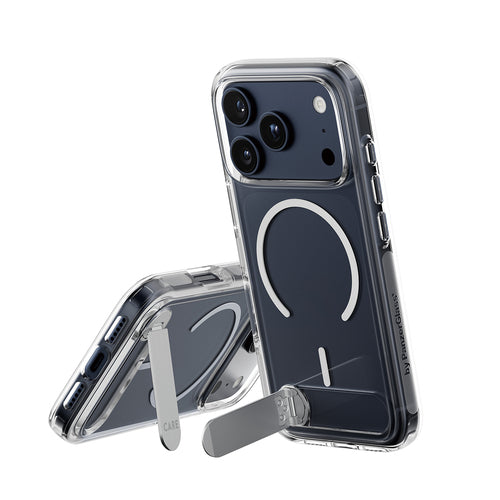 PanzerGlass CARE by ® Feature Case Transparent m. Kickstand & MagSafe iPhone 17 Pro