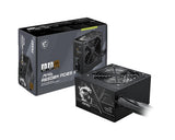 MSI MAG A650BN PCIE5 II enhed til strømforsyning 650 W 20+4 pin ATX ATX Sort