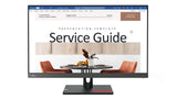 Lenovo ThinkVision S24i-30 LED display 60,5 cm (23.8") 1920 x 1080 pixel Fuld HD Sort
