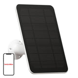 Solpanel til udendørs spotlight-kamera