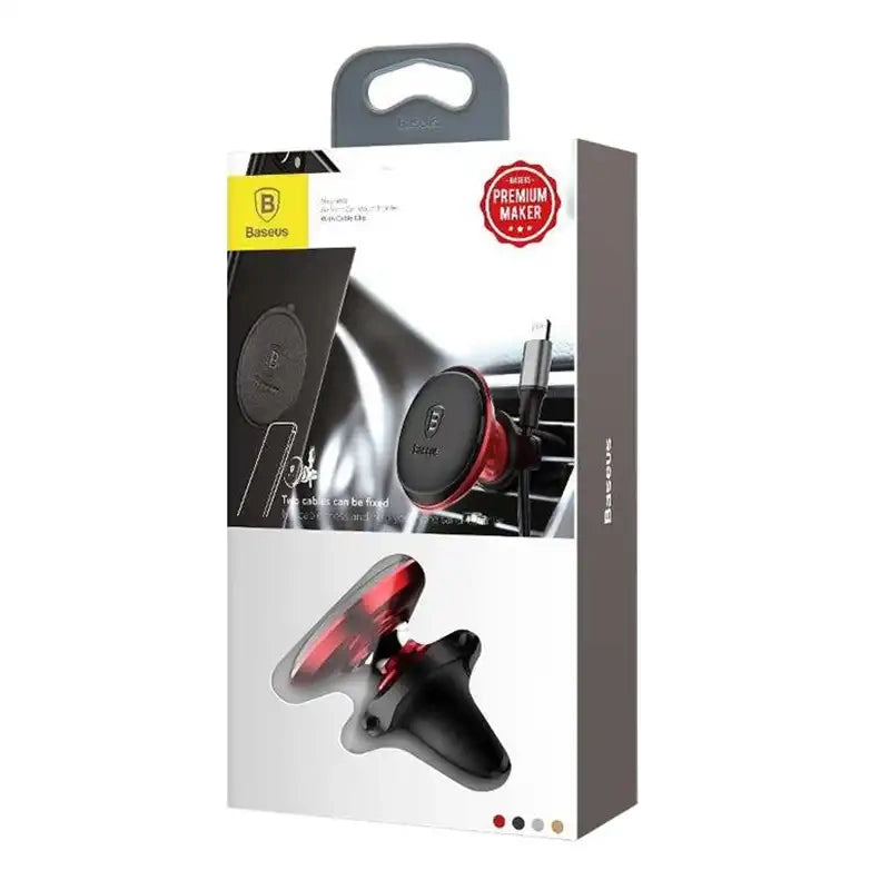 Bil Mount Holder Baseus Magnetisk Air Vent Red OS