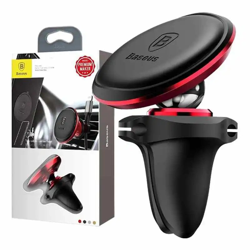 Bil Mount Holder Baseus Magnetisk Air Vent Red OS