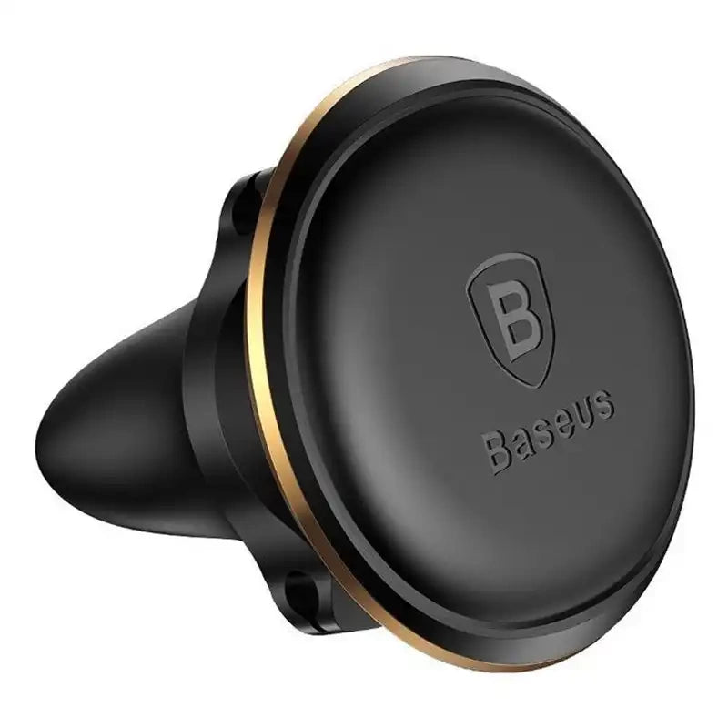 Baseus Magnetisk luftventil Bil Mount Holder med kabel klip Guld