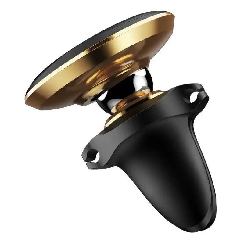 Baseus Magnetisk luftventil Bil Mount Holder med kabel klip Guld