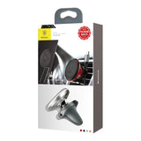 Gravity car mount for luftventil Baseus (sølv)