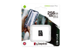 Kingston Technology 256 GB micSDXC Canvas Select Plus 100R A1 C10, enkelt pakke uden ADP