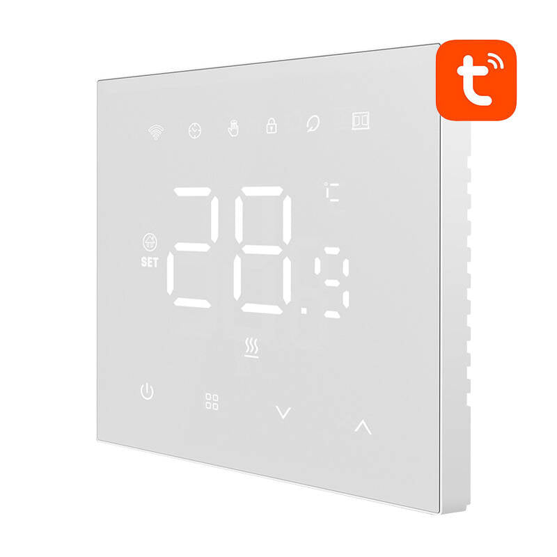 Smart termostat Avatto WT410-16A-W elektrisk opvarmning 16A WiFi