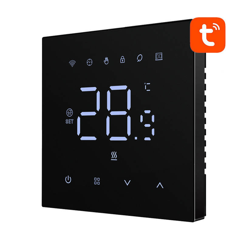 Smart termostat Avatto WT410-16A-B elektrisk opvarmning 16A WiFi